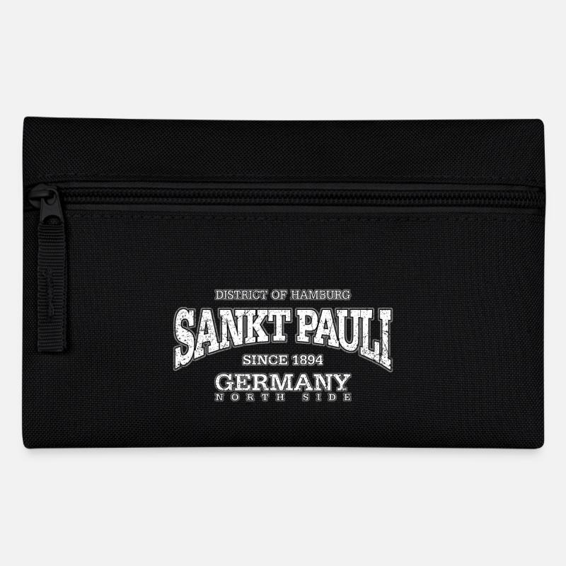 Sankt Pauli (à l'ancienne blanc) - Trousse - noir