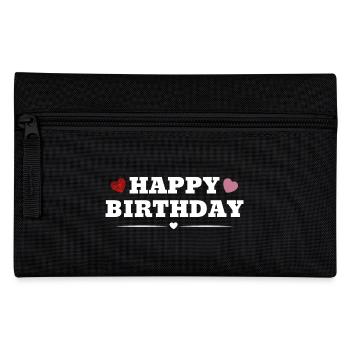Happy Birthday - Pencil Case - black - Front