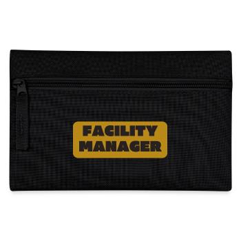Facility Manager In-house technician Caretaker - Pencil Case - black - Front