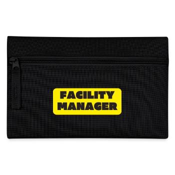 Facility Manager In-house technician Caretaker - Pencil Case - black - Front
