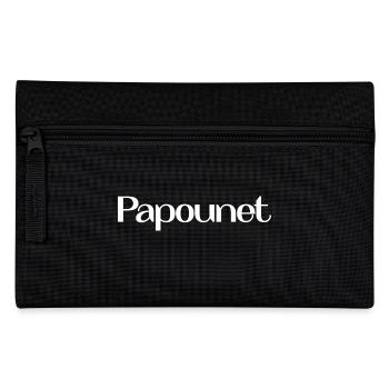 BONNE FÊTE PAPA. PAPA. FÊTE DES PÈRES. PÈRE - Trousse - noir - Devant
