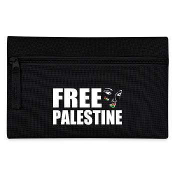 Free palestine - Trousse - noir - Devant