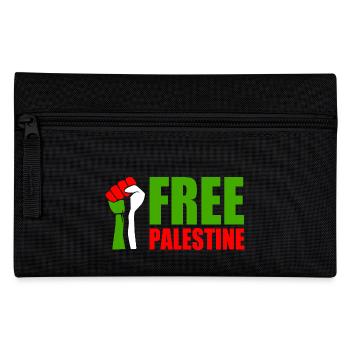 Free palestine - Trousse - noir - Devant