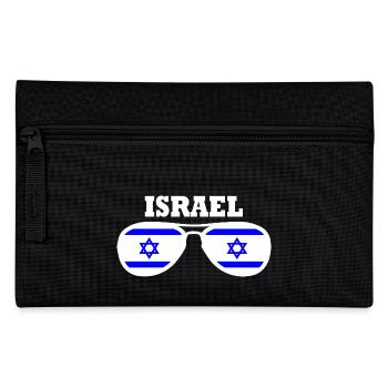 Israel - Federtasche - Schwarz - Vorne