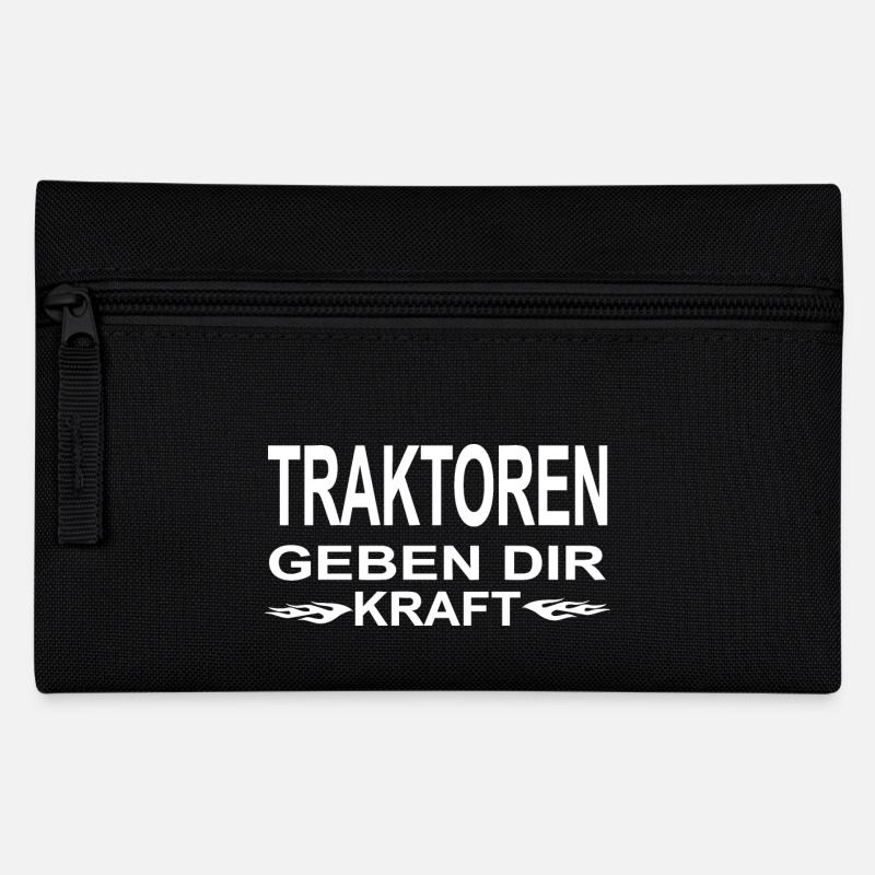 Traktor - Federtasche - Schwarz