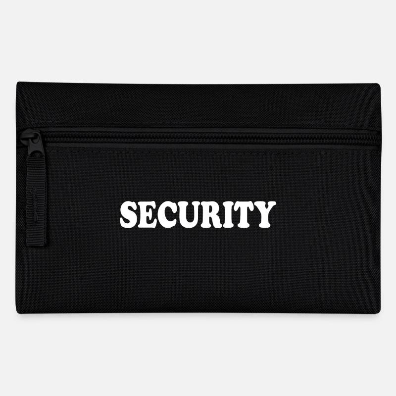 Security - Federtasche - Schwarz
