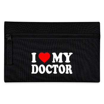 I love my doctor - Federtasche - Schwarz - Vorne