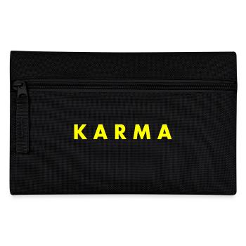 Karma - Federtasche - Schwarz - Vorne