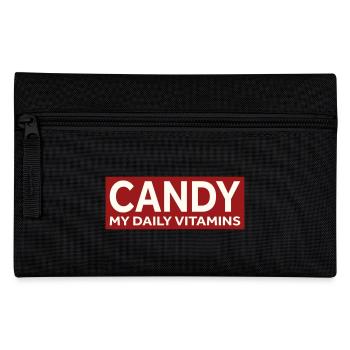 CANDY - MY DAILY VITAMINS - Pencil Case - black - Front