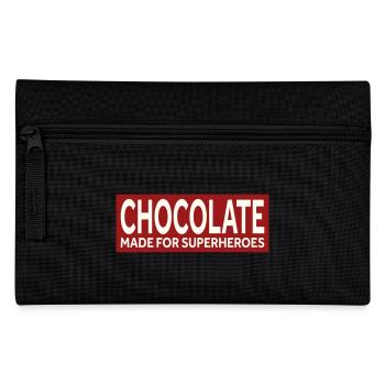 LE CHOCOLAT - FAIT POUR LES SUPER-HÉROS - Trousse - noir - Devant