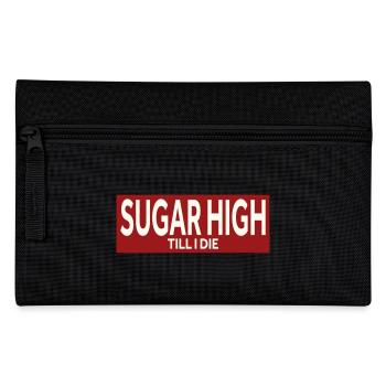 SUGAR HIGH TILL I DIE - Pencil Case - black - Front