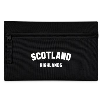SCOTLAND HIGHLANDS Schottland - Federtasche - Schwarz - Vorne