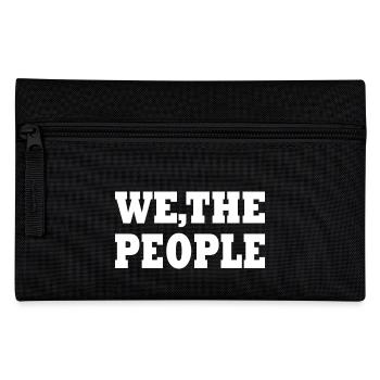 we the people - Pencil Case - black - Front