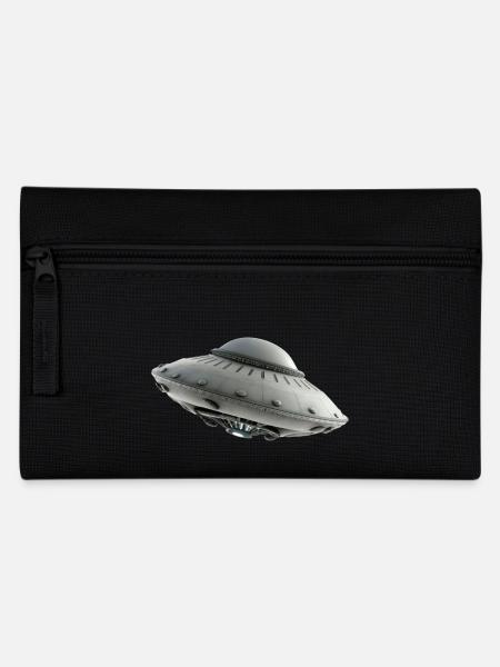 Ufo Alien science fiction - Federtasche - Schwarz