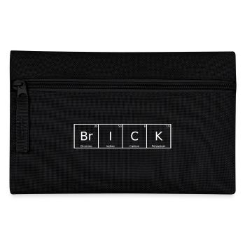 Brick Name Vorname Chemie Periodensystem Elemente - Federtasche - Schwarz - Vorne
