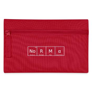 Norma Nom Prénom Chimie Tableau périodique Eléments - Trousse - rouge - Devant