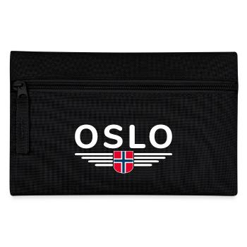 Oslo T-shirt for fans and Norway lovers - Pencil Case - black - Front