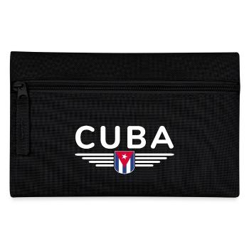 Un design cubain élégant pour les fans - Trousse - noir - Devant