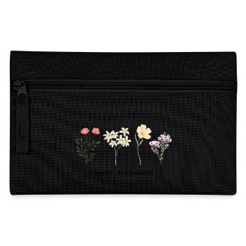flower enthusiast - Federtasche - Schwarz - Vorne