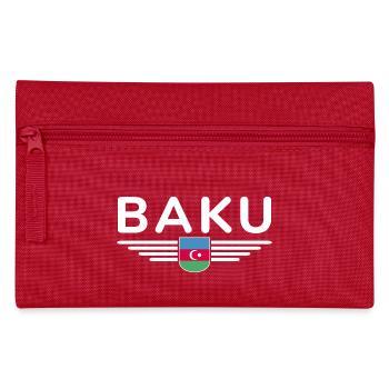 T-Shirt Bakou – Pour les fans de la capitale - Trousse - rouge - Devant