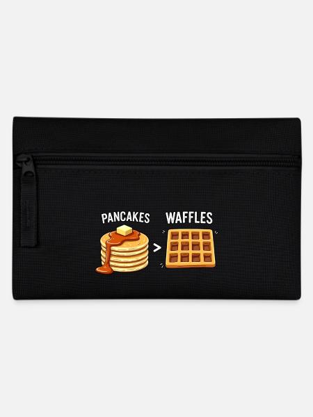 Crêpes sur gaufres - Trousse - noir