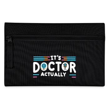 It's Doctor Actually 12 - Federtasche - Schwarz - Vorne