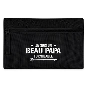 I'm a terrific stepdad - father-in-law gift - Pencil Case - black - Front