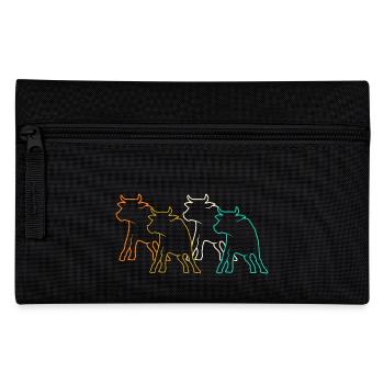 Bovins de buffle Bœufs - Trousse - noir - Devant