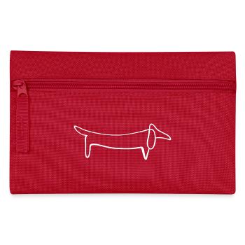 dog - Pencil Case - red - Front