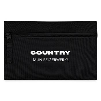 Antwerp Cowboy – I Peiger on Country! - Pencil Case - black - Front