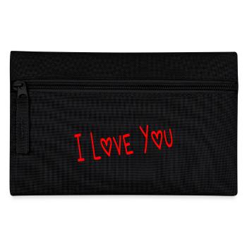 MOM. MOTHER'S DAY. HEART. FEAST. HAPPY BIRTHDAY - Pencil Case - black - Front