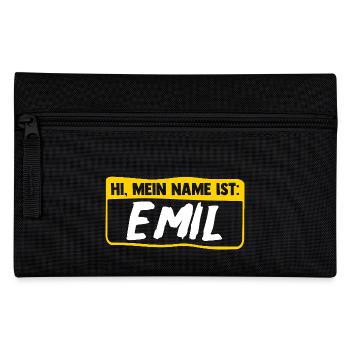 Emil - Federtasche - Schwarz - Vorne