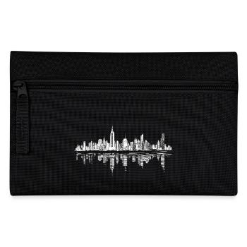 Silhouette de la ligne d’horizon de New York - Trousse - noir - Devant