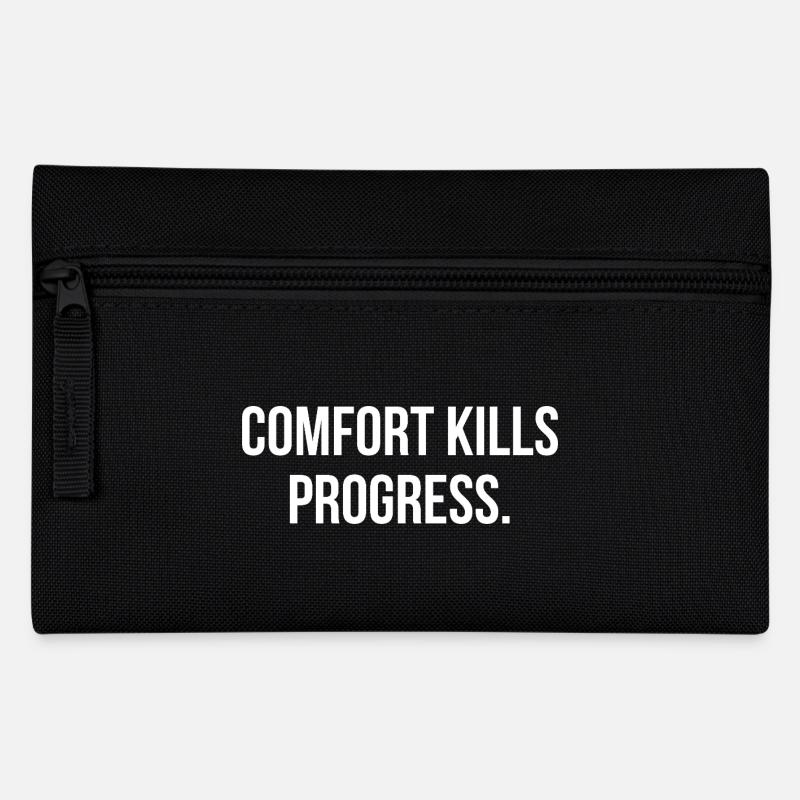 LE CONFORT TUE LE PROGRÈS. | Greyline Officiel - Trousse - noir