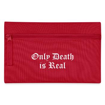 Nur der Tod ist real - Federtasche - Rot - Vorne