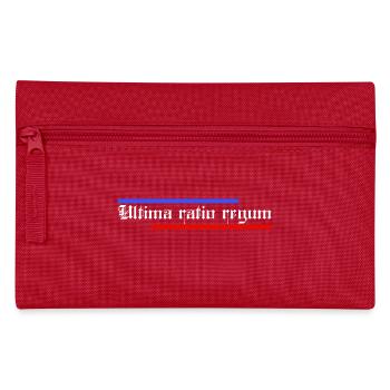 Ultima Ratio Regum - Pencil Case - red - Front