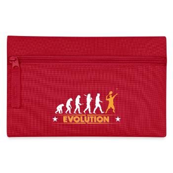 Tennis Evolution - orange/weiss - Pencil Case - red - Front