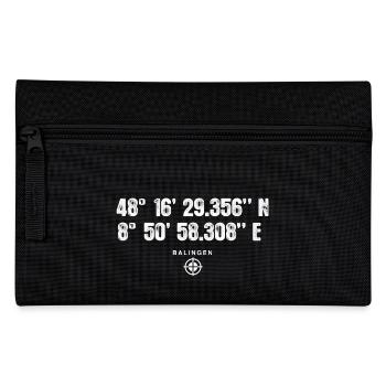 Balingen Geocacher Geschenk Standort GPS Stadt - Federtasche - Schwarz - Vorne