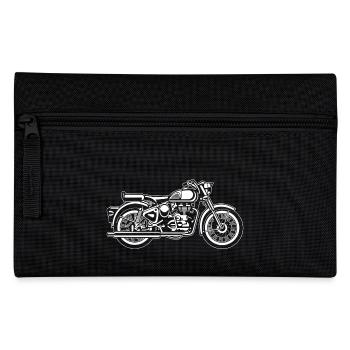 Motorcycle / Motorcycle 02_weiss - Pencil Case - black - Front