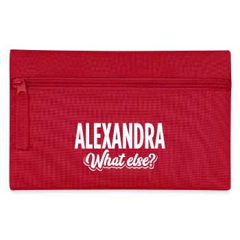 ALEXANDRA - we - Federtasche - Rot - Vorne