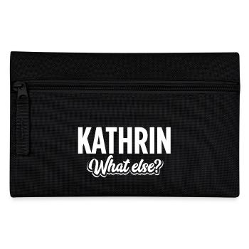 KATHRIN - we - Federtasche - Schwarz - Vorne