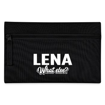 LENA - we - Federtasche - Schwarz - Vorne