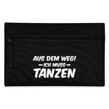 DE LA FAÇON! Je DOIS DANCE Festival Party Shirt - Trousse - noir - Devant