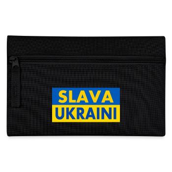 Slava ukraini - Pencil Case - black - Front
