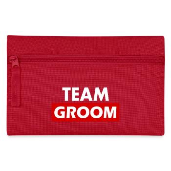 Team groom - Trousse - rouge - Devant