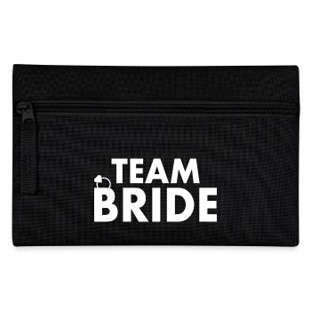 Team bride - Federtasche - Schwarz - Vorne