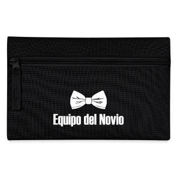 Equipo Del Novio Groom's Team Wedding Groomsmen - Pencil Case - black - Front