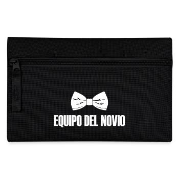 Equipo Del Novio Groom's Team Wedding Groomsmen - Pencil Case - black - Front