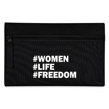 Women life freedom - Trousse - noir - Devant