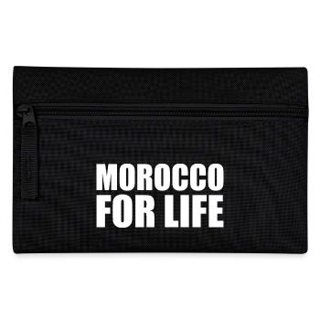 Morocco for life - marokko - Federtasche - Schwarz - Vorne